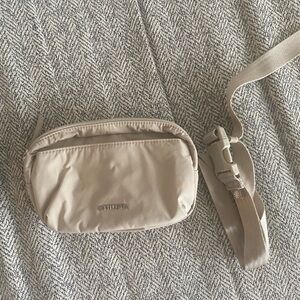 Athleta Tan Crossbody Bag
